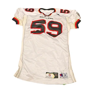 Camiseta deportiva de visitante emitida por el equipo Las Vegas Outlaws 2001 #59 talla 48 +2 - Imagen 1 de 3