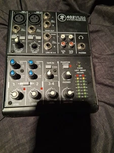 Mackie 402VLZ4 4-Channel Compact Audio Mixer Mic Pre w/ Phantom for Podcasting - Picture 1 of 5