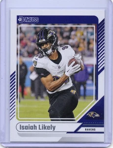 2024 Panini Donruss - Isaiah Likely #270 Baltimore Ravens - Picture 1 of 2