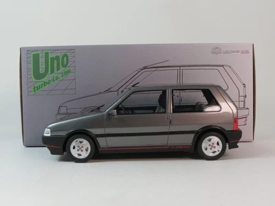 Laudoracing Fiat Uno Turbo I.E. 1.4 grigio quartz 1990 1/18 LM200D - Immagine 1 di 4