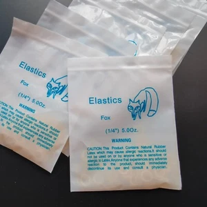 20 packs Dental Elastics Rubber Bands Brace Orthodontic 1/4" rings 5.0 Oz Tooth - Picture 1 of 6