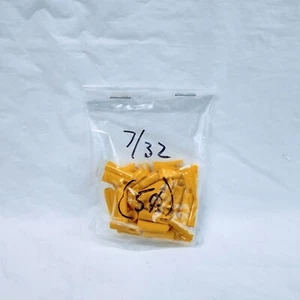 NOS Archery Yellow 7/32" Arrow Shaft Replacement Nocks 50 ct - Picture 1 of 2