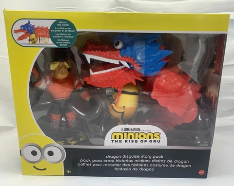 ✨Minions The Rise Of Gru Dragon Disguise Story Pack- Svengence, Bob & Dragon✨ Cover