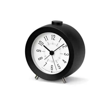 Lemnos Jiji Alarm Clock, Black - Image 1 of 2