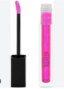 2 Pcs Maybelline New York Lip Studio Glitter Fix Glitter Lip Gloss Makeup, - Picture 1 of 17