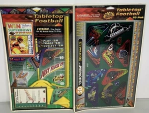 Vintage 1998 NFL Tabletop Football 30-Pack Chromium Triangle Logos - Picture 1 of 8