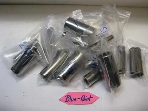 Blue Point tools 3/8" drive SAE Deep and Shallow Sockets sold each. Nice! - Picture 1 of 2