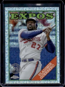 2023 Topps #T88C-73 Vladimir Guerrero 1988 Baseball 35th Anniversary Chrome - Picture 1 of 2