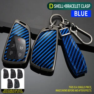 Zinc Alloy Remote Key Fob Cover Case For Chevrolet Suburban Tahoe Silverado GMC - Picture 1 of 13
