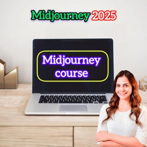 Midjourney course, Midjourney guide, AI guide 2025 - Picture 1 of 3