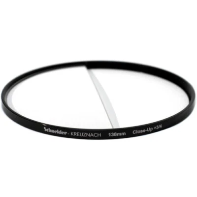 New Schneider 138mm +3/4 Split-Field Diopter Lens (Close-up Filter) #68-075738 - Image 1 of 4