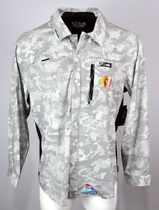 Pelagic Eclipse Guide Pro Ambush Long Sleeve Shirt Men's Size 3XL Gray