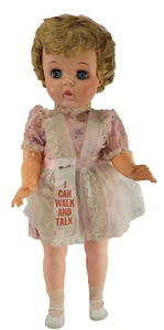 24" The Walking & Talking Doll Non-Working 1950s Vintage U-17 - Picture 1 of 10