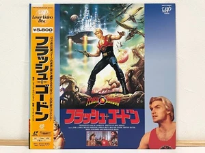 Flash Gordon 1980 Laserdisc LD Japan Queen Sam J. Jones VPLU-70083 W/Obi - Picture 1 of 3