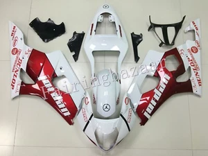 Kit de carenado de molde por inyección ABS 2003 GSXR1000 Jordan 2003 rojo caramelo blanco blanco - Imagen 1 de 6