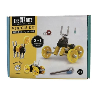 The Off Bits The Art Of Spare Parts - Edad 6+ Kit de Personajes de Vehículo Totalmente Nuevo - Imagen 1 de 4