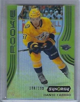 2019-20 Synergy Green #78 Dante Fabbro 188/199  - Image 1 of 2