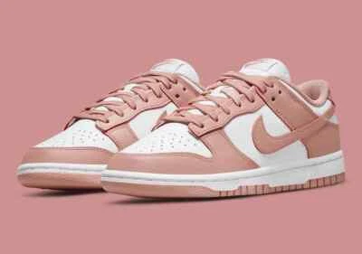Tênis Nike Dunk Low 'Rose Whisper' Branco DD1503-118 Feminino Tamanhos Novo - Imagem 1 de 4