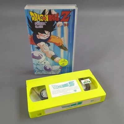 Vintage Dragon Ball Z VHS Freezer Clash Fluoro Green Tape 2001 2.7 3 Episode  - Image 1 of 4