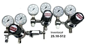 Concoa 3056321-01-M2F Regulator, lot of 3 *used working - Picture 1 of 5