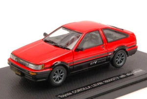 EBBRO EBB45185 1:43 Toyota Corolla Levin 1600 GTV with alloy wheel Red/Black 198 - Picture 1 of 5