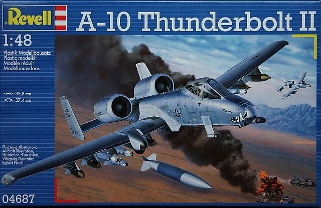 Revell 04687 A-10 THUNDERBOLT II scala 1/48 - Immagine 1 di 1