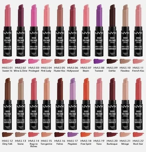 1 NYX High Voltage Lipstick HVLS - Pick Your 1 Color - Closeout Prices Makeup - Picture 1 of 80