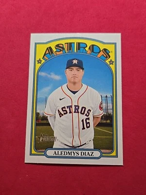 2021 Aledmys Diaz Topps Heritage High Number #553 - Image 1 of 2