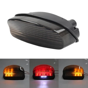 LED Brems Rücklicht Blinker Lampe Schwarz Für Honda CBR1100XX Hornet 250 600 - Bild 1 von 13