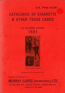 1981 Catalogue of Cigarette & Other Trade Cards Murray 3rd Enlarged Ed 164 pages - Picture 1 of 2