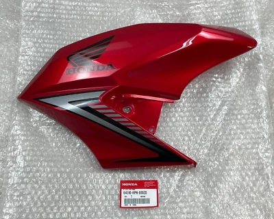 Cubierta del panel delantero izquierdo Honda GLR125 CB125F 2015-2020 rojo caramelo nuevo Foto 1 de 2