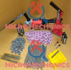 SIOUX STYLE HEAVY VALVE SEAT GRINDING COMPLETE KIT Small Big Engines DIY SET - Imagen 1 de 24