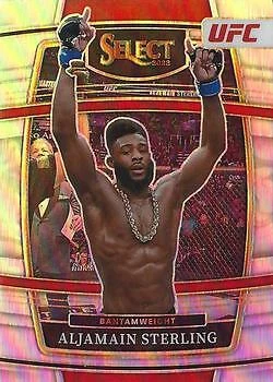 Aljamain Sterling 2022 Panini Select UFC - Silver Prizms #57 - - Image 1 of 2
