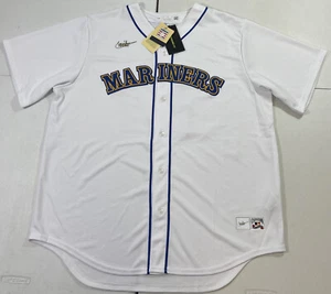 NIKE Ken Griffey Jr. Seattle White Mariners Cooperstown Jersey Men’s Size XL - Picture 1 of 12