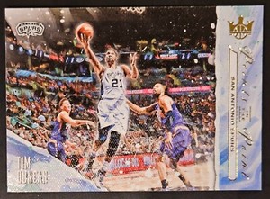 Tim Duncan 2018-19 Panini Court Kings POINTS IN THE PAINT Insert Card (no.7)