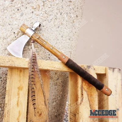 19" TOMAHAWK Replica Camping Decoration Display Axe PEACE PIPE - Image 1 of 4