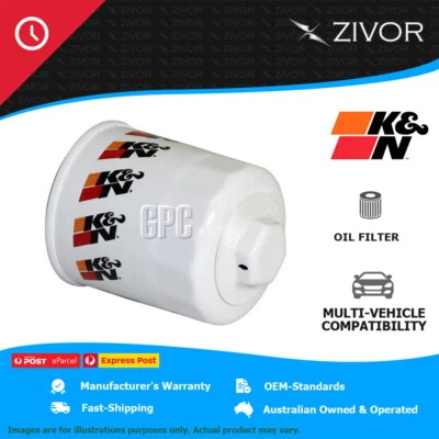 New K&N Oil Filter Spin On For TOYOTA PRIUS NHW20R 1.5L 1NZ-FXE #HP-1003 - Image 1 of 4