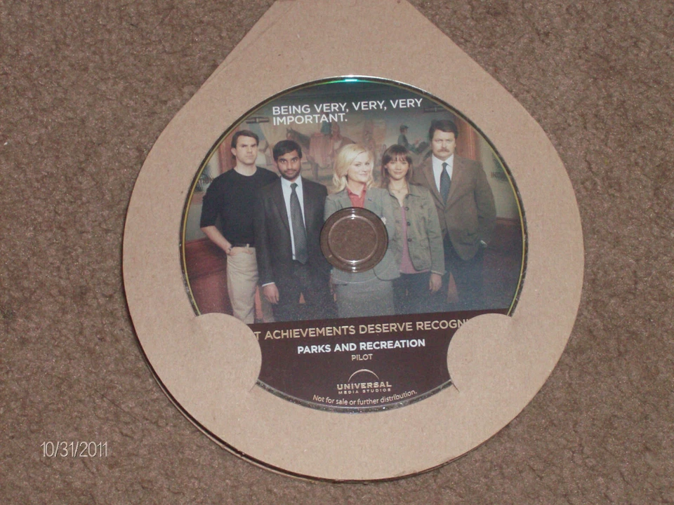 "Parks and Recreation" TV Series! RARE Pilot episode! Emmy Preview DVD! RARE DVD - Image 1 of 1