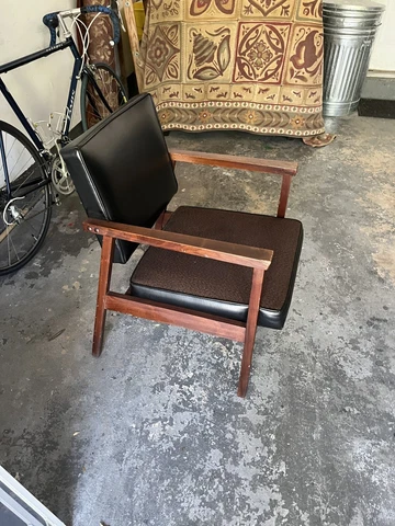 Mid Century Modern Global Upholstery Company, Ltd Occasional Arm Chair Cover