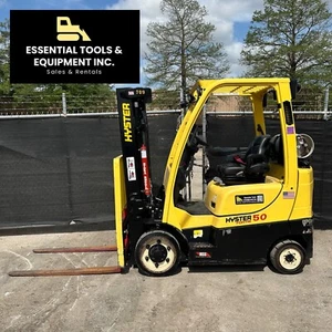 2019 Hyster S50FT 5,000lb 3 Stage Mast LPG Propane Cushion Tires Forklift 4,846h - Picture 1 of 18