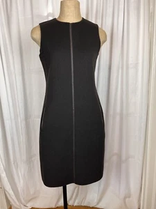 S' MaxMara Double Face Etuikleid Wolle Braun Größe 42 IT 8 US - Bild 1 von 7