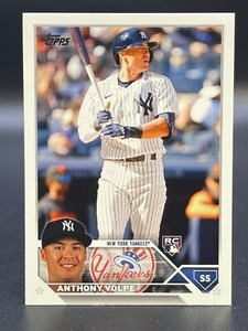 2023 Topps ANTHONY VOLPE Yankees rc #460 Set Variation Free Shipping QTY