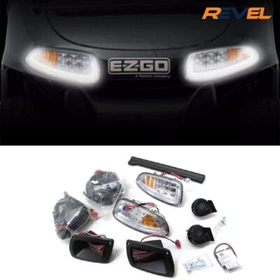 Carro de golf EZGO RXV kit de señal de giro de faros traseros halo OEM, 2016-2022 RXV  Foto 1 de 4