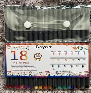 iBayam Journal Planner Point Marker Set - 18 Color - Picture 1 of 3