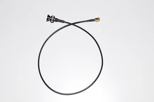SMA BNC 0,5m Anschlusskabel z.B. für 10MHz GPS Frequenznormal an ICOM IC9700 - Bild 1 von 4