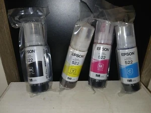 Epson ecotank ink refills 522 - Afbeelding 1 van 3
