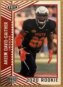 AKEEM DAVIS-GAITHER (CINCINNATI BENGALS) 2020 Red Parallel Sage Hit/Rookie Card - Bild 1 von 1