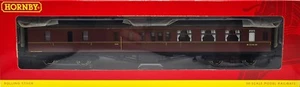 Autocar Hornby R4411 Hawksworth tercera clase corredor de frenos W2246W BR librea granate - Imagen 1 de 3