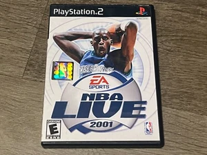 NBA Live 2001 PlayStation 2 PS2 Completo CIB Auténtico Disco Limpio - Imagen 1 de 3