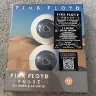 P.U.L.S.E. Restaurierte & neu bearbeitete Pink Floyd Blu-ray 2Disc LED Pulse Box Neu Versiegelt
